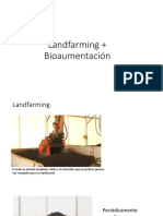 Landfarming + Bioaumentación