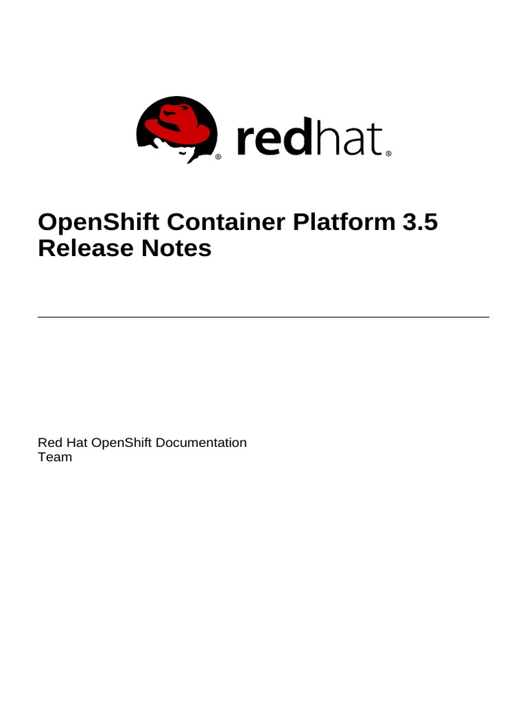 OpenShift Container Platform 3.5 Creating Images en US | PDF ...