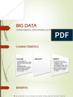 Big Data: Characteristics, Applications & Data Visualisation