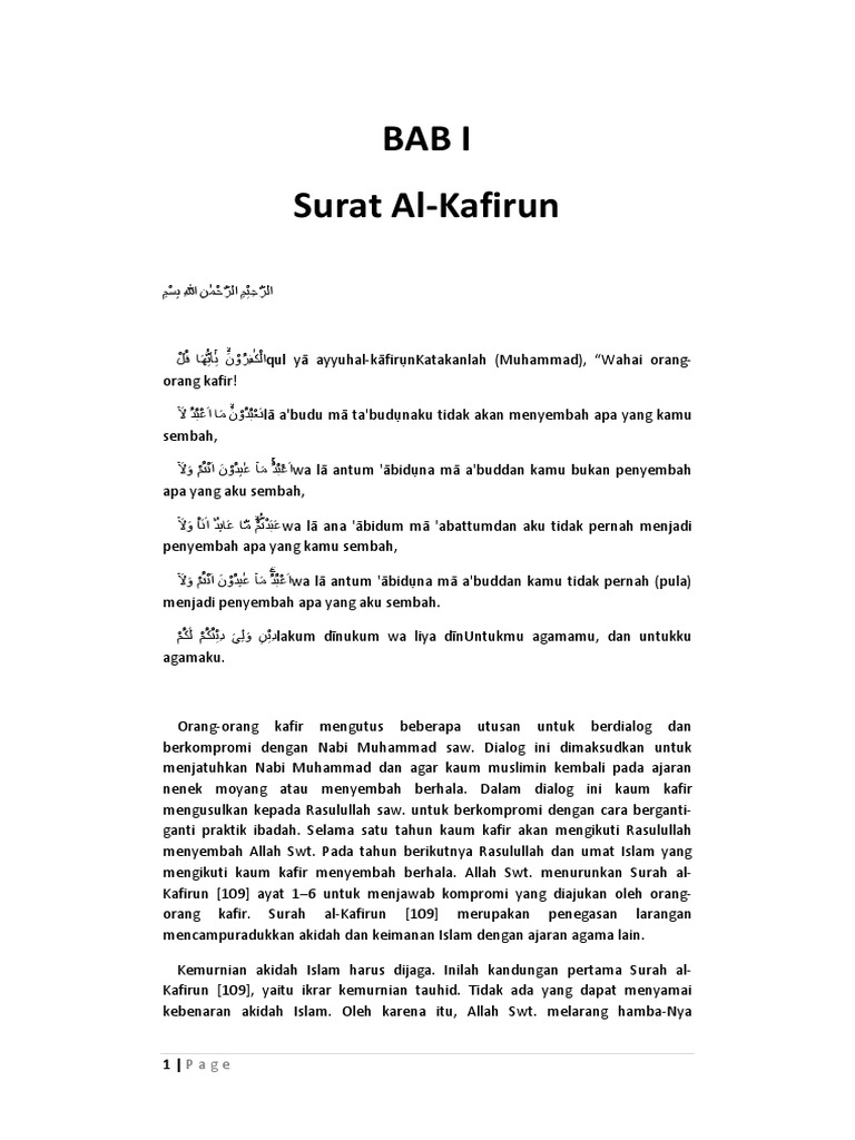Download 93+ Contoh Surat Al Kafirun Ayat Keenam Artinya Gratis