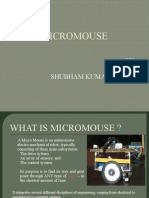 Micromouse: BY:-Shubham Kumar Mishra