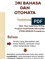 TEORI BAHASA DAN OTOMATA