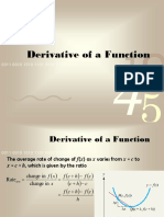 10 Derivative of A Function
