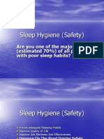 Sleep Hygeine For Safety