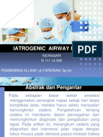 Iatrogenic Airway Injury