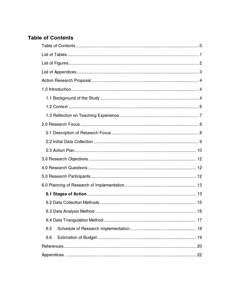 Updated Proposal Ed.3 | PDF | Data Analysis | Action Research