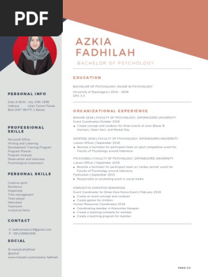 CV Azkia Fadhilah - 1