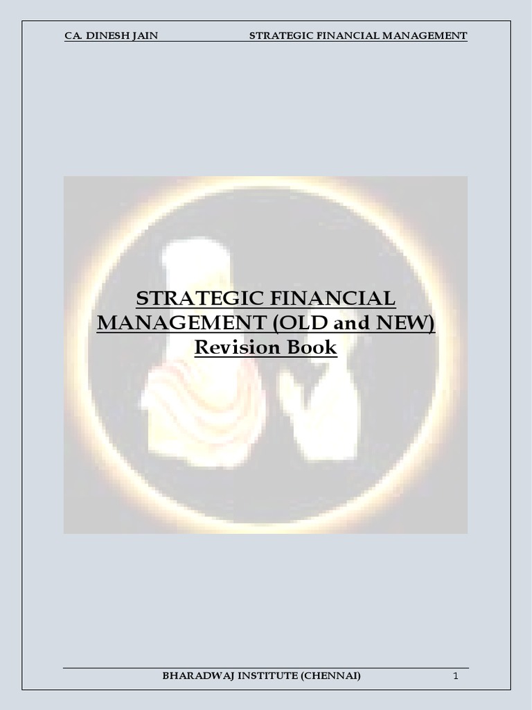 Strategic Financial Management Guide | PDF | Net Present Value ...