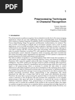 InTech-Preprocessing Techniques in Character Recognition