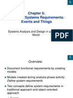 Modeling Systems Requirements: Events and Things: Systems Analysis and Design in A Changing World