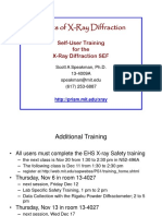 Basics of XRD