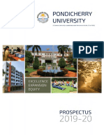 Pondicherry Central University 2019 PDF