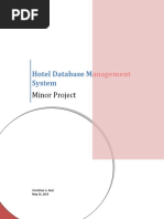 Hotel Management System PDF