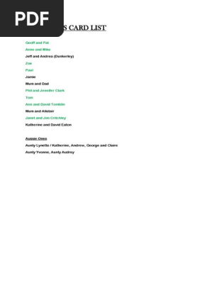 Christmas Card List.docx