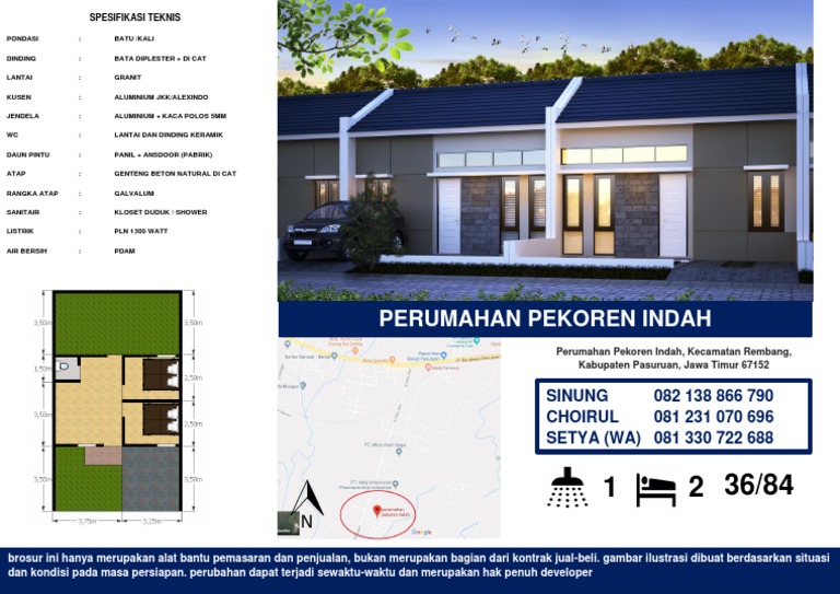 Brosur Perumahan Kab. Pasuruan | PDF