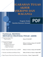 Pengarahan Skripsi Gasal 2017 - 2018