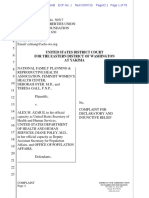 NFPRHA Compl Title X Regs