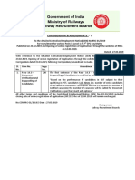 Corrigendum & Amendments - 2