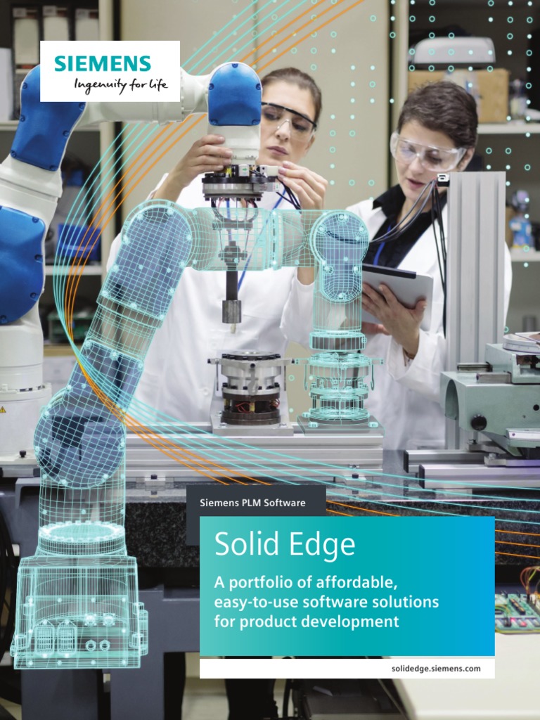 Siemens PLM Solid Edge Portfolio BR 75631 A18 | PDF | Numerical Control ...