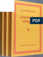 G 252 Nther Zuntz Griechischer Lehrgang 3 Bde PDF