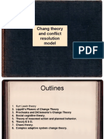 Chang Theory and Conflict Resolution Model