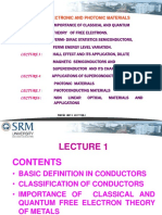 Electronic and Photonic Materials Lectures on Classical and Quantum Theories