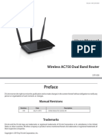 User Manual: Wireless AC750 Dual Band Router