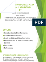 Role of Bioinformatics in Medical Laboratory