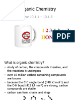 Organic Chemistry: Topic 10.1.1 - 10.1.8