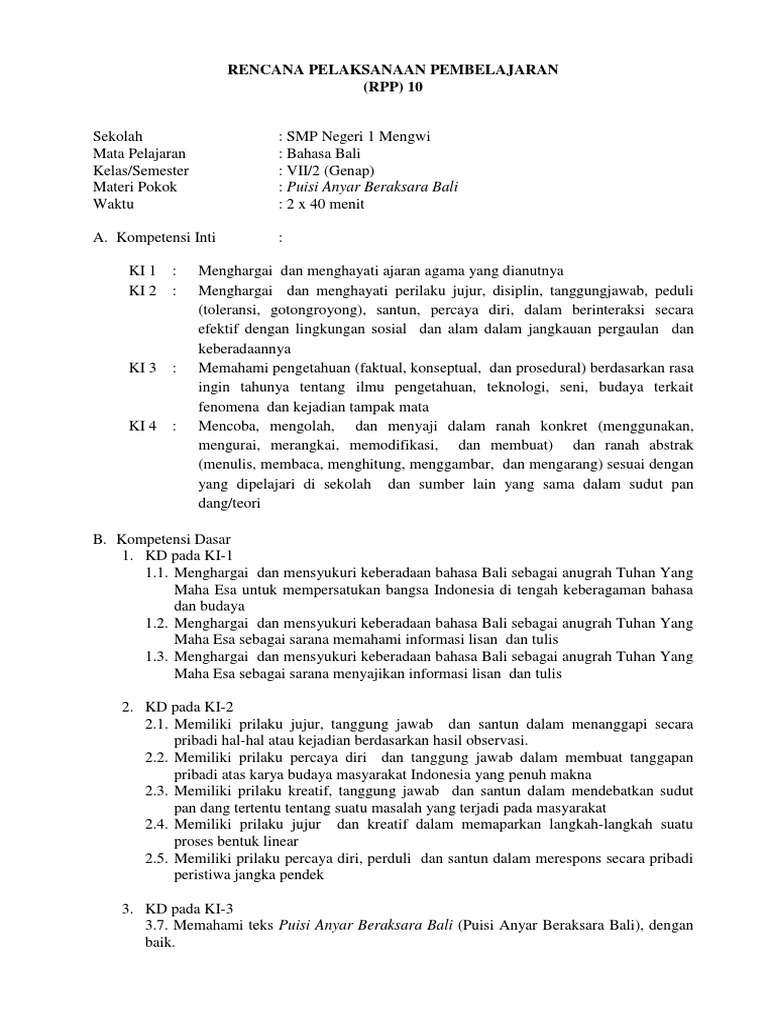 Puisi Anyar Beraksara Bali