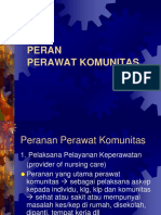 4. Peran Perawat Komunitas