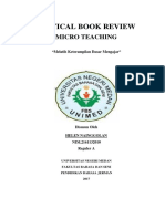 Cbr Micro Teaching
