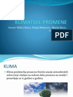 Klimatske Promene