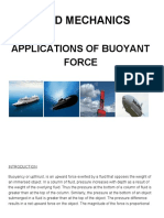 Applications of Buoyant Force