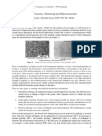 TP3 - Ceramics: Sintering and Microstructure: Responsable: Abhishek Kumar (MXC 230, Tel: 36888)