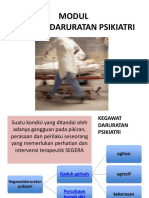 (6). Kegawatdaruratan Psikiatrik