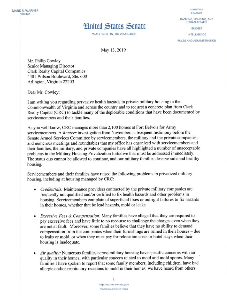 CRC Letter Final | PDF