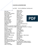 WTBA SATB Repertoire PDF