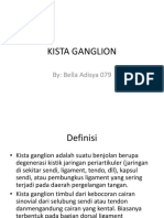 KISTA GANGLION: PENYAKIT YANG MENYEBABKAN BENJOLAN DI PERGELANGAN TANGAN