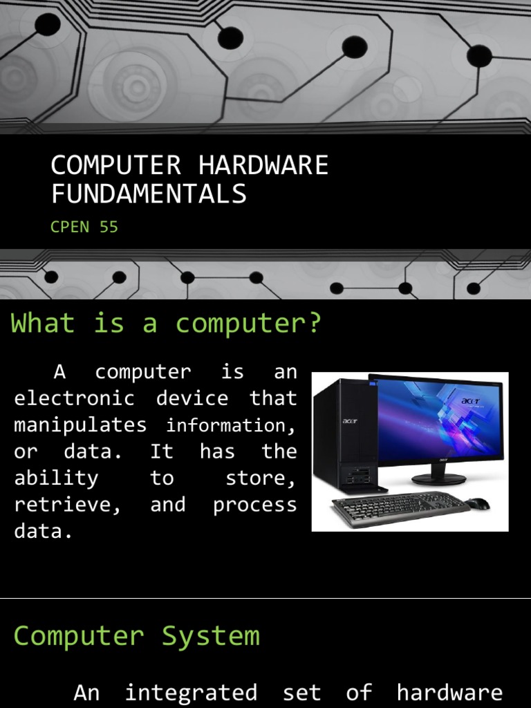 An In-Depth Look at Computer Hardware Fundamentals | PDF | Random ...