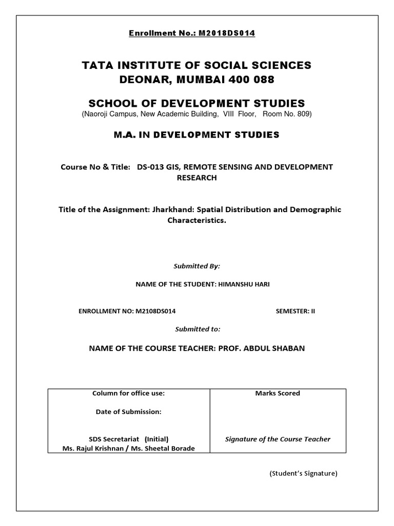 Analysis of Spatial Distribution and Demographic Characteristics of