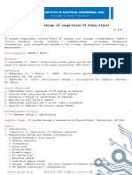 Syllabus-Planning & Design of Large-Scale PVPP-EE207