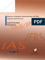 Audit Et IFRS Sur Les Provisions PDF