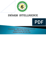 Swarm Intelligence Techniques and Applications