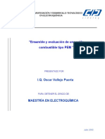 Ensamble y Evaluación de Una Celda Combustible Tipo PEM PDF