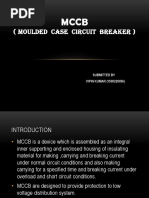 (Moulded Case Circuit Breaker) : Submitted by VIPIN KUMAR (1505220056)