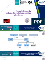 Hemoglobinopatías Con Medición de HB Glicosilada Dra. Aida Porras