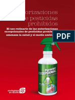 Informe Autorizaciones Pesticidas Prohibidos de Ecologistas en Acción