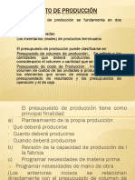 Presupuesto de Produccion