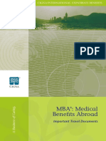 MBA: Medical Benefits Abroad: Important Travel Documents